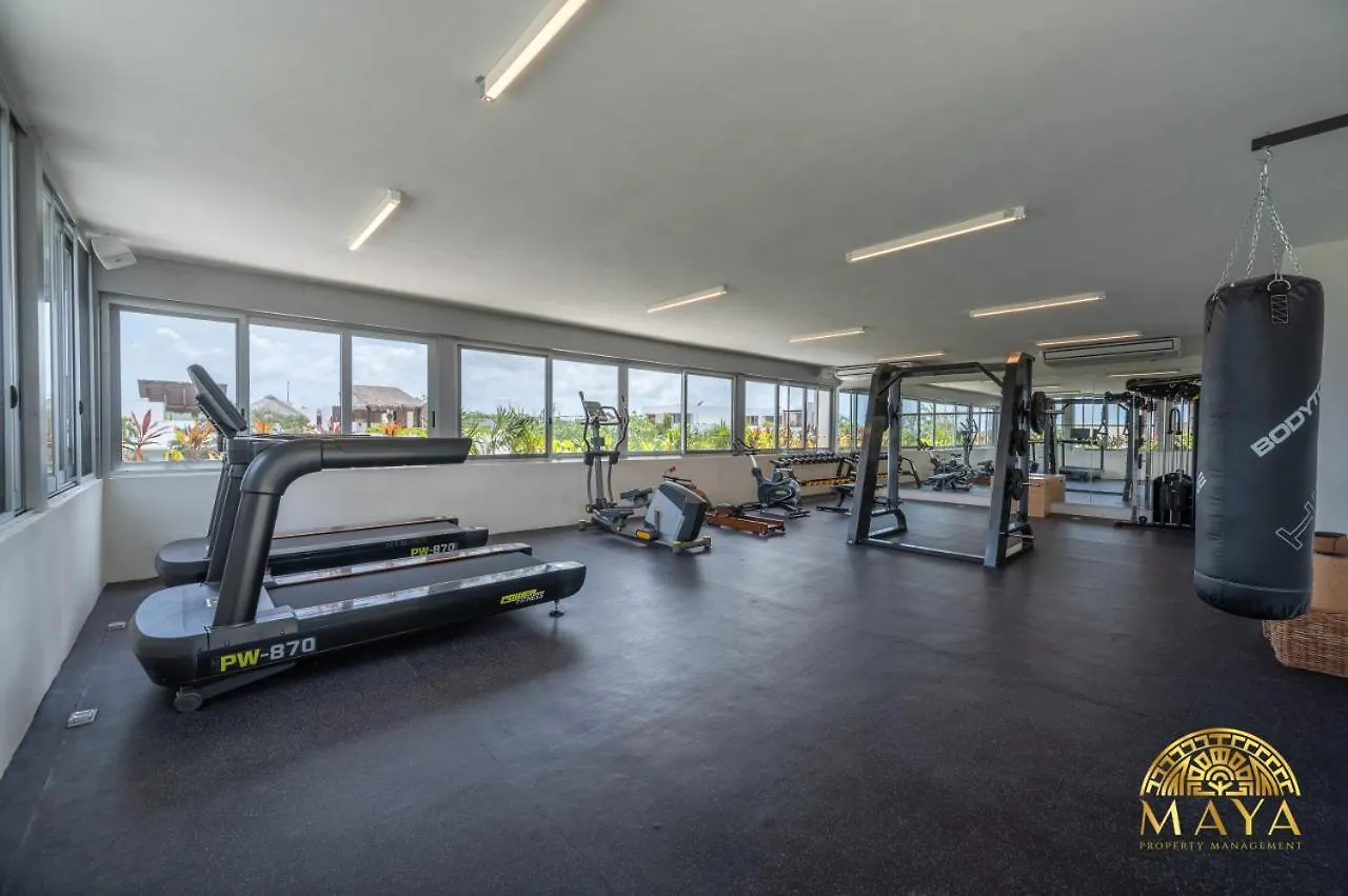 Nhoa 211A Lux 2Br Condo Pool View In Aldea Zama تولوم 0*,  المكسيك