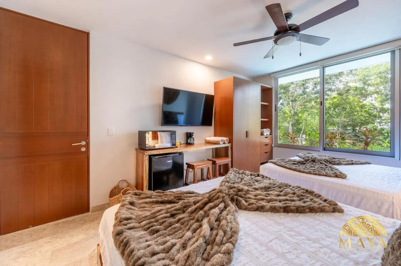 بيت للعطل Nhoa 211A Lux 2Br Condo Pool View In Aldea Zama تولوم المكسيك