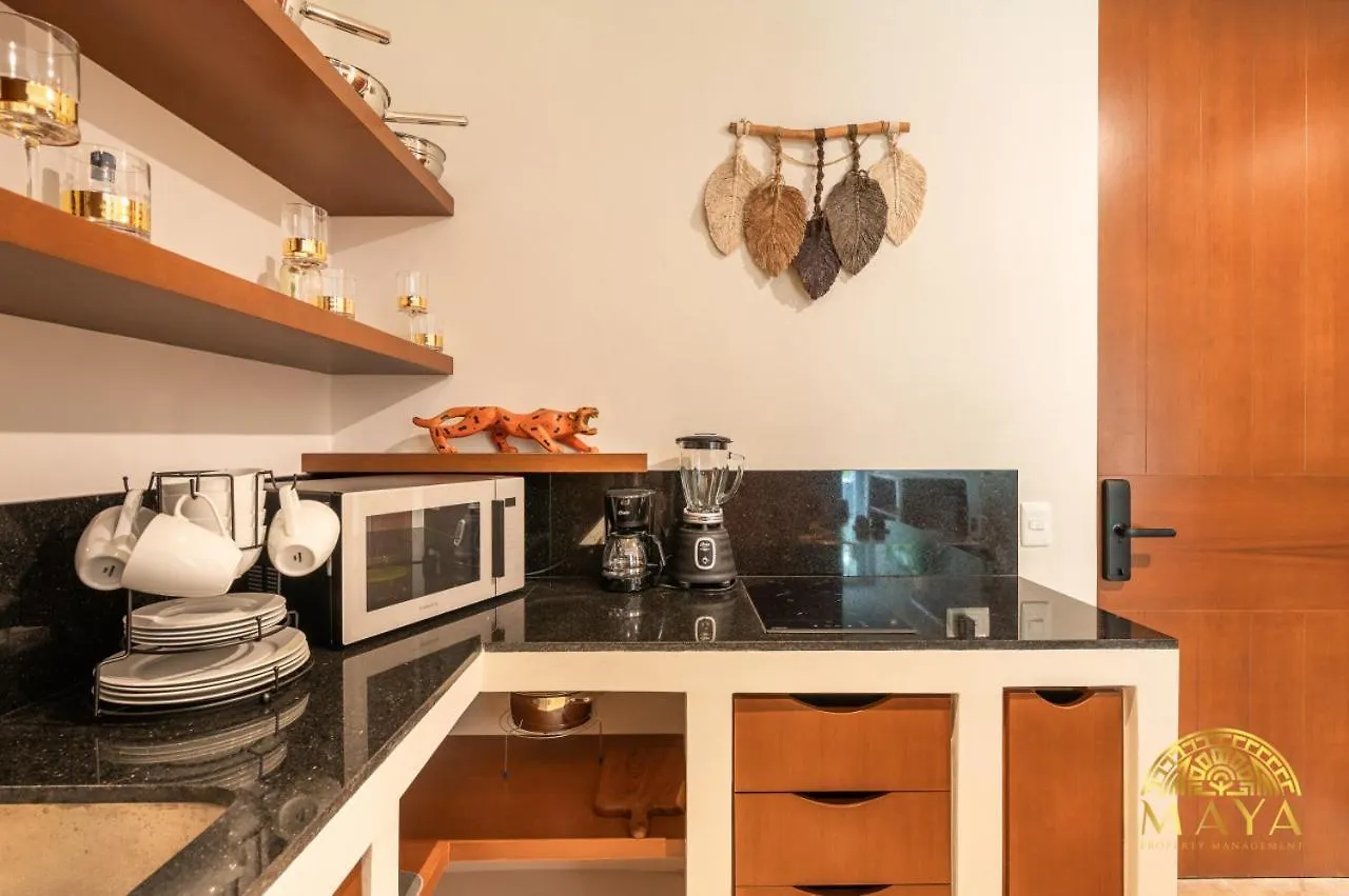 Nhoa 211A Lux 2Br Condo Pool View In Aldea Zama تولوم 0*,  المكسيك