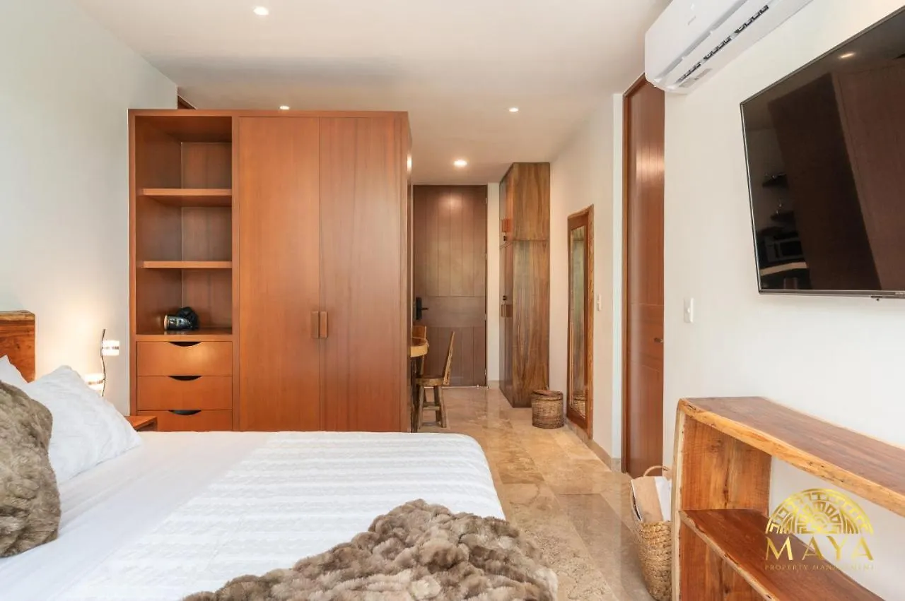 Nhoa 211A Lux 2Br Condo Pool View In Aldea Zama تولوم