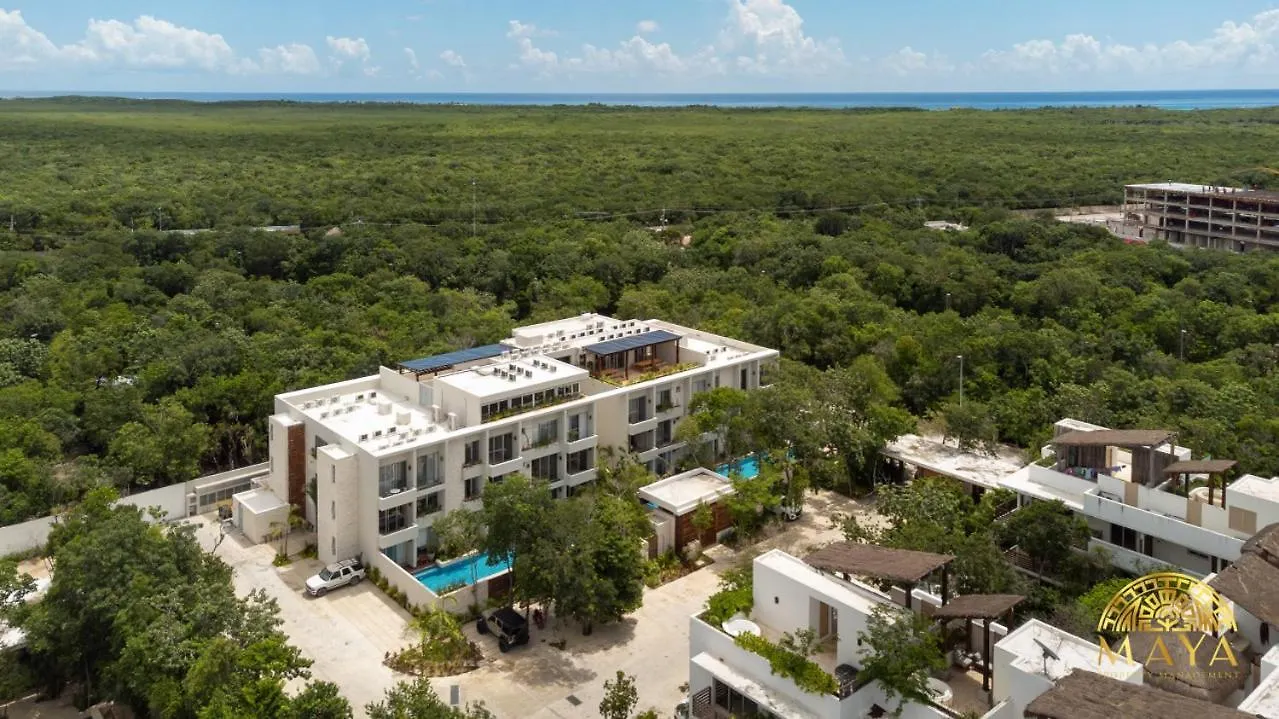Nhoa 211A Lux 2Br Condo Pool View In Aldea Zama Tulum Holiday home