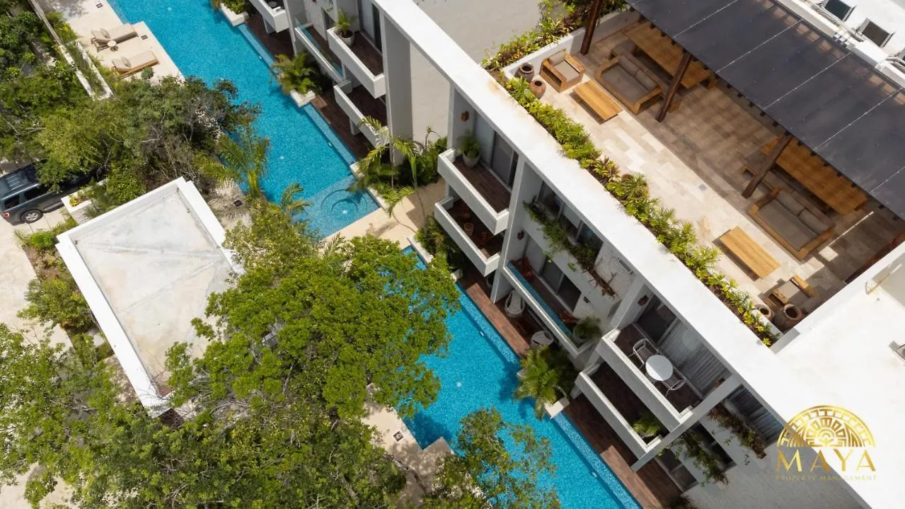 Nhoa 211A Lux 2Br Condo Pool View In Aldea Zama Tulum Holiday home