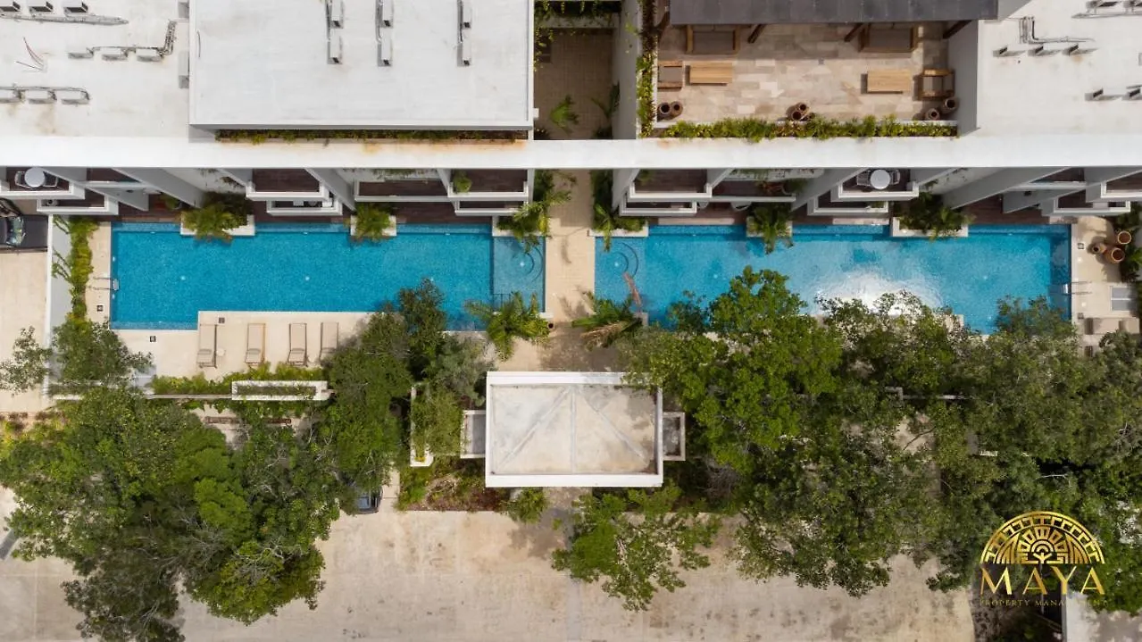Nhoa 211A Lux 2Br Condo Pool View In Aldea Zama Tulum