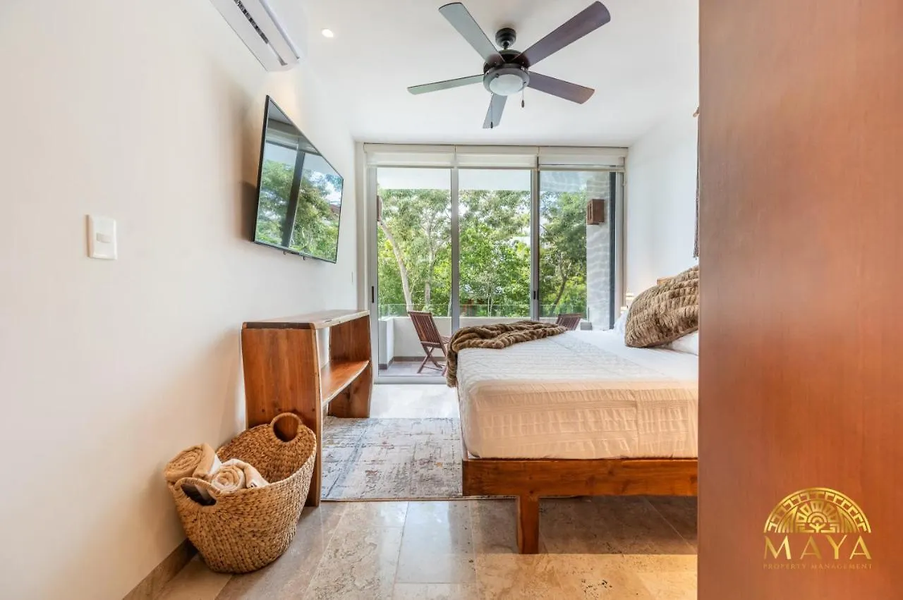Holiday home Nhoa 211A Lux 2Br Condo Pool View In Aldea Zama Tulum