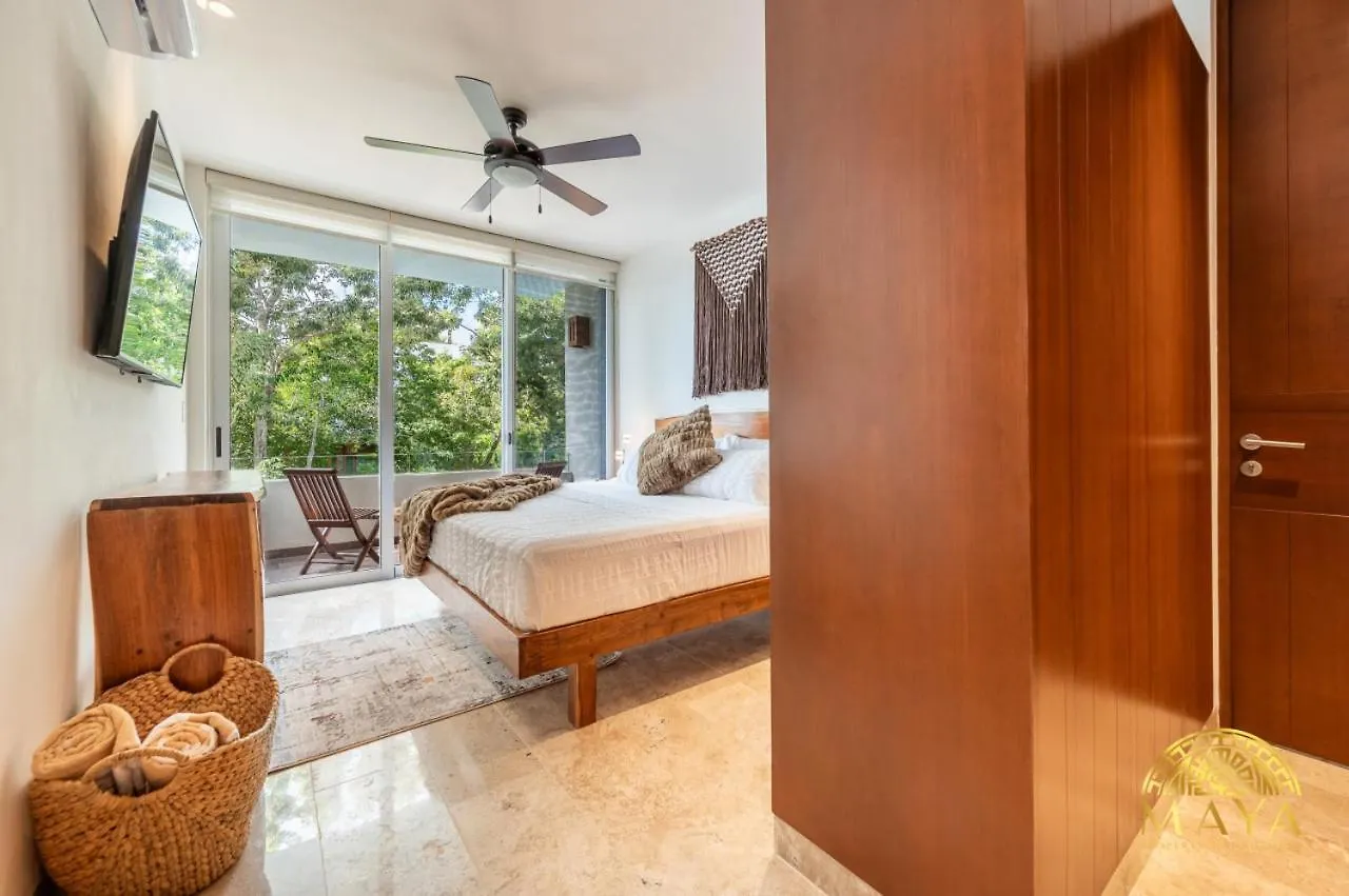 Nhoa 211A Lux 2Br Condo Pool View In Aldea Zama Tulum